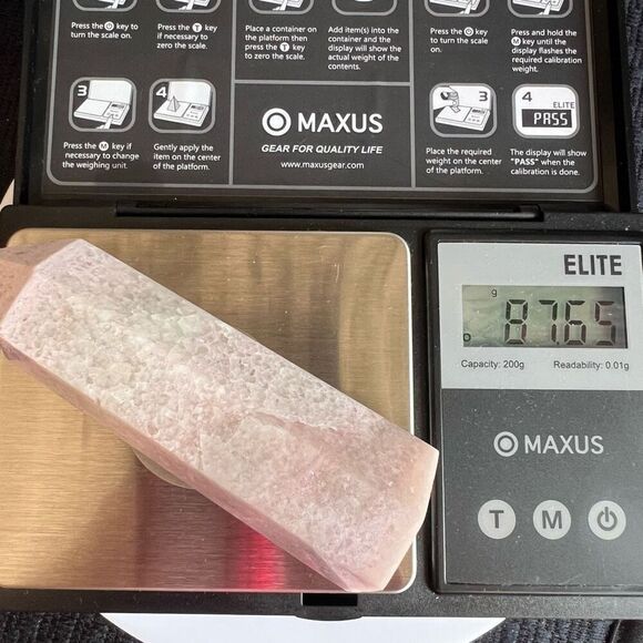 Pink Opal Crystal Tower Meditation Healing Stone (#5)‎ - Picture 11 of 12